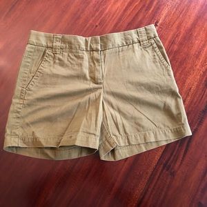 J Crew Chino City Fit Weathered Twill Short NWOT